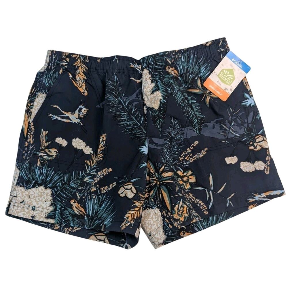 Columbia Women's Size Small Sandy River III Printed 5" Inseam Hiking Shorts NWT